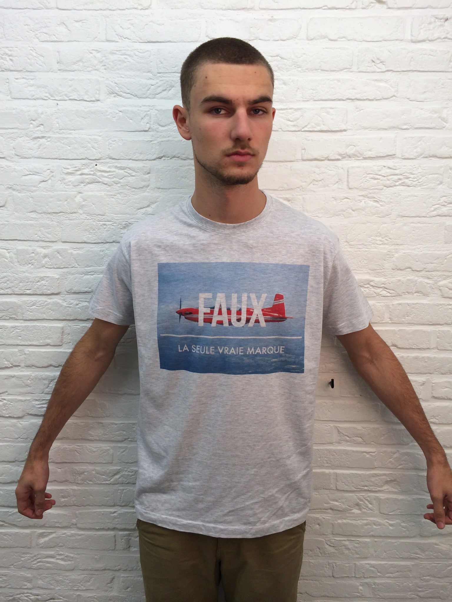 FAUX Avion-T shirt-Atelier Amelot