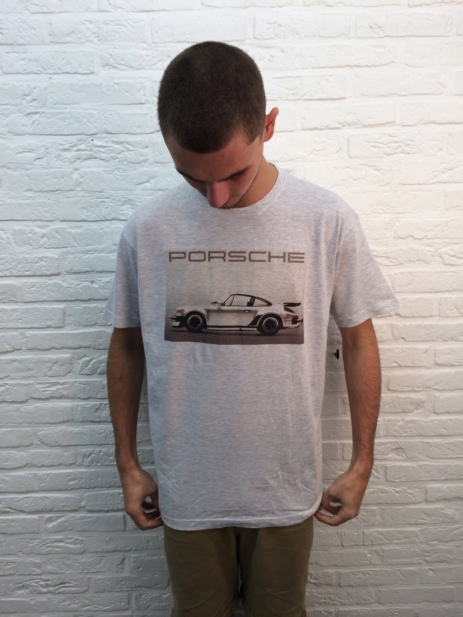 Porsche de Profile-T shirt-Atelier Amelot