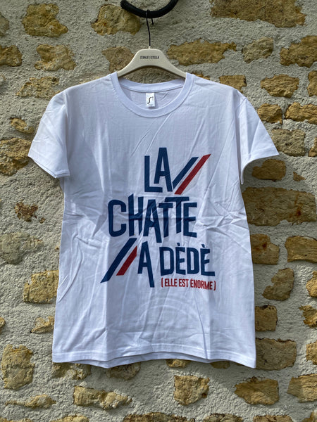 T shirt la chatte a dede