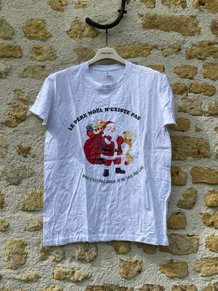 T shirt pere noel n existe pas