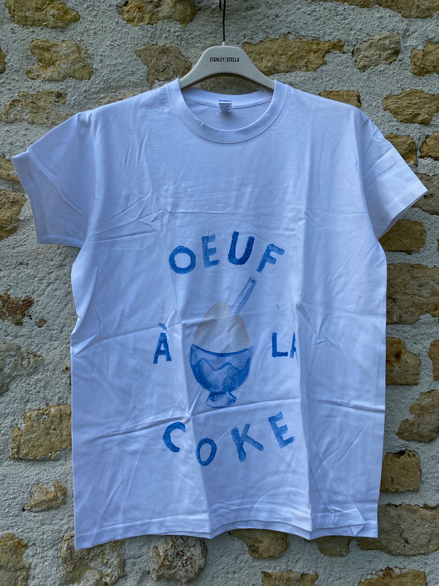 T shirt oeuf a la coke