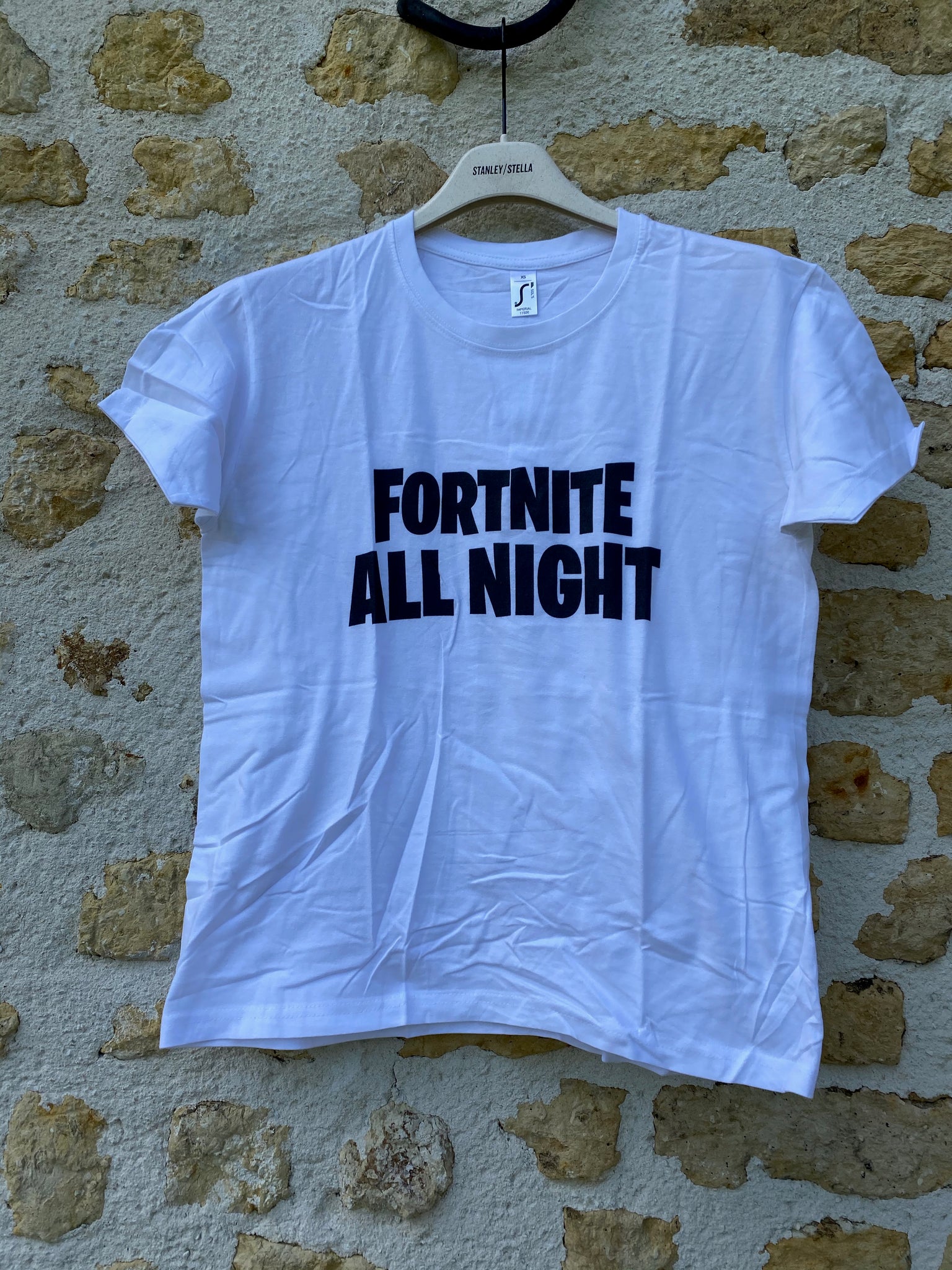 T shirt fortnite all night