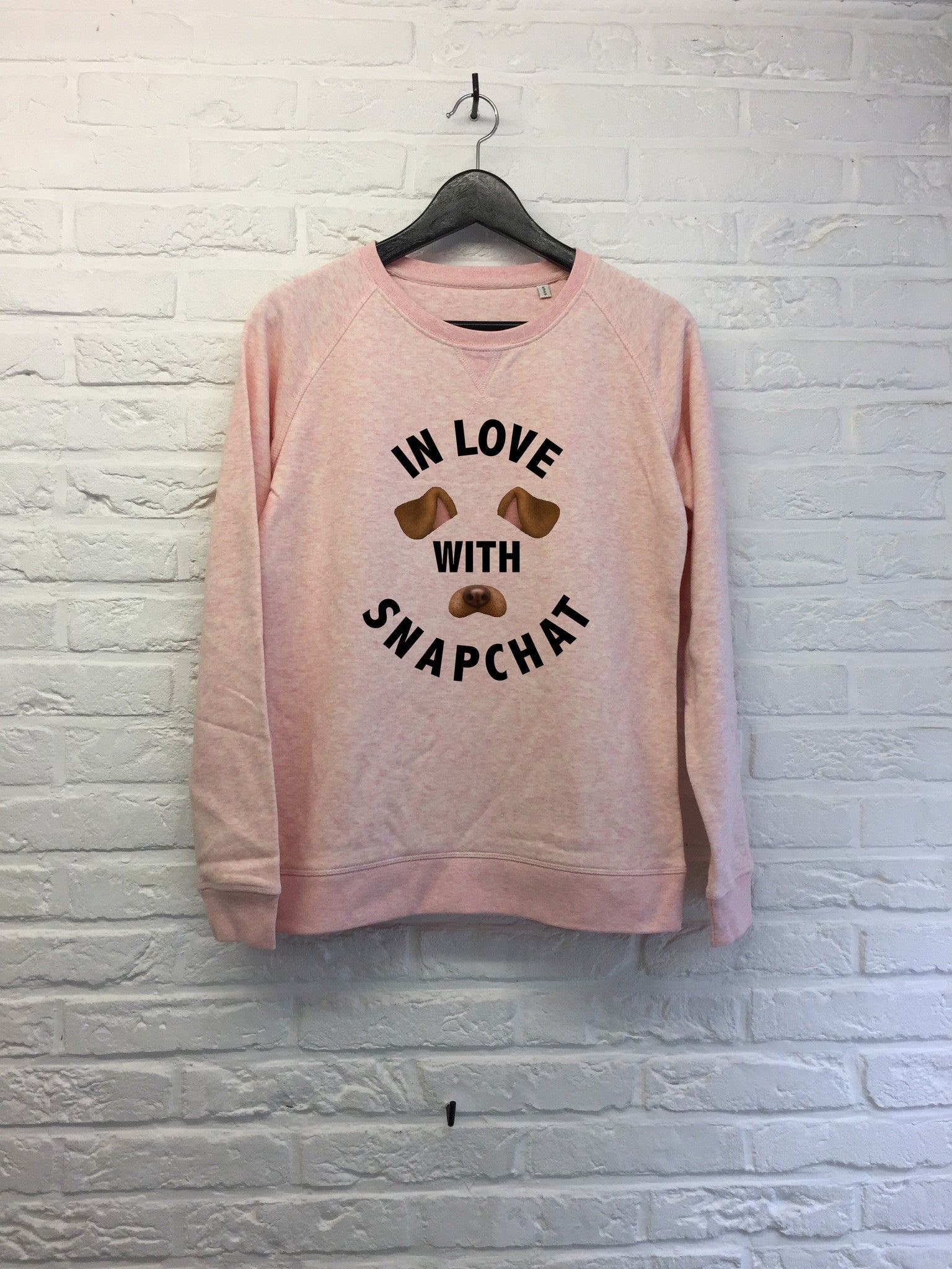 In love with Snapchat - Sweat - Femme-Sweat shirts-Atelier Amelot