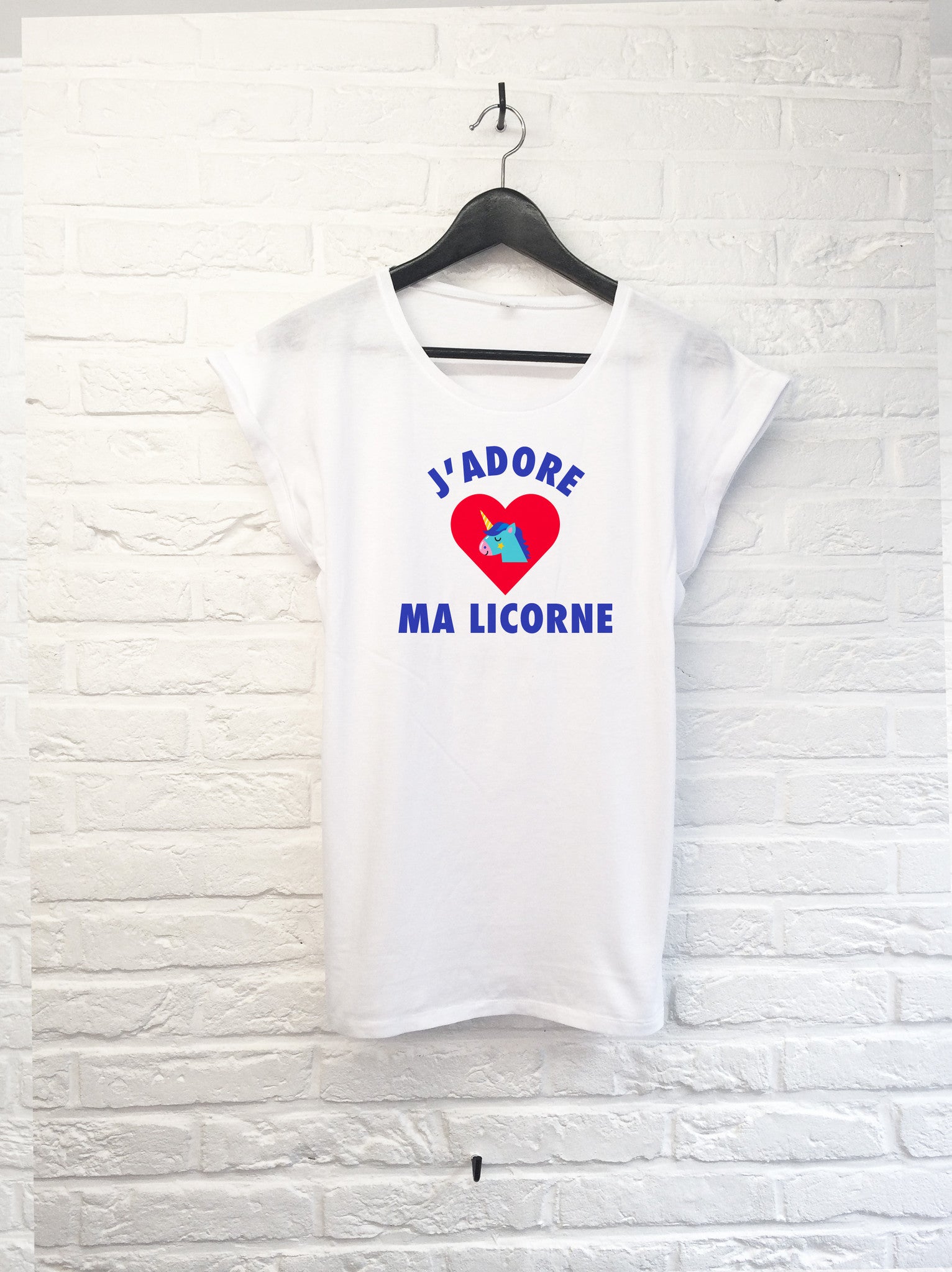 J'adore ma Licorne - Femme-T shirt-Atelier Amelot
