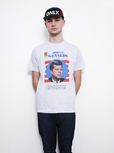 John F. Kennedy-T shirt-Atelier Amelot
