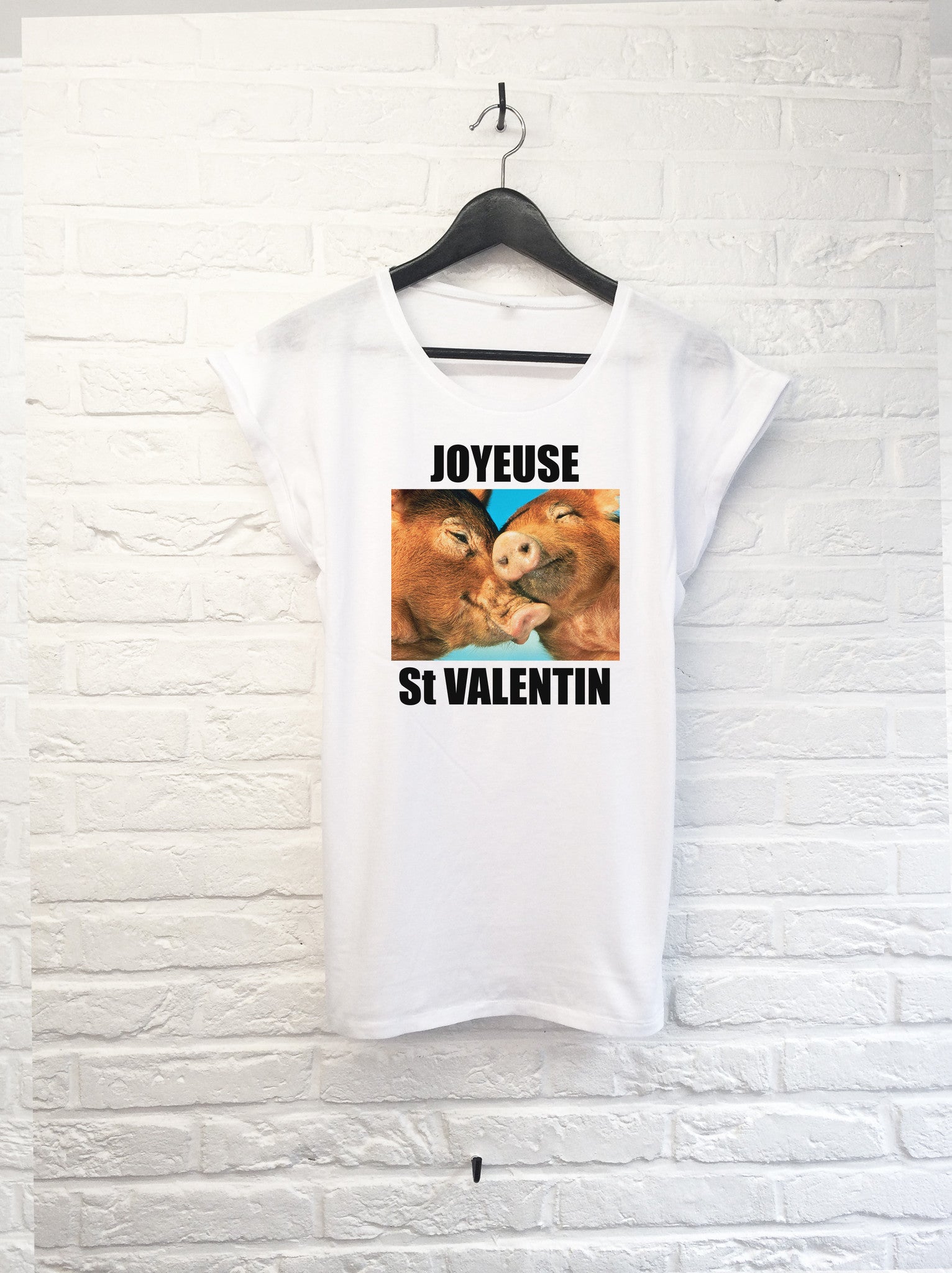 Joyeuse St Valentin - Femme-T shirt-Atelier Amelot