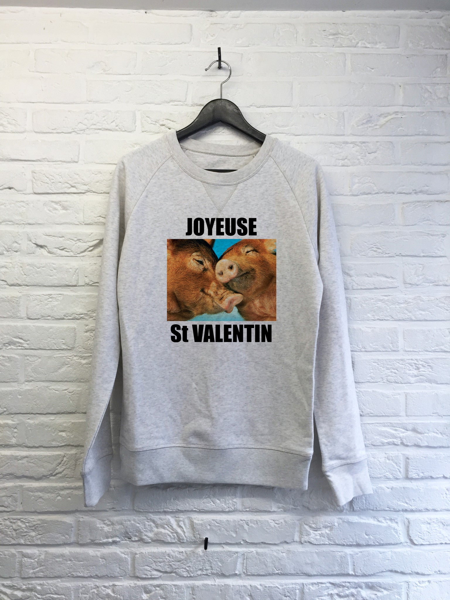 Joyeuse St Valentin - Sweat-Sweat shirts-Atelier Amelot
