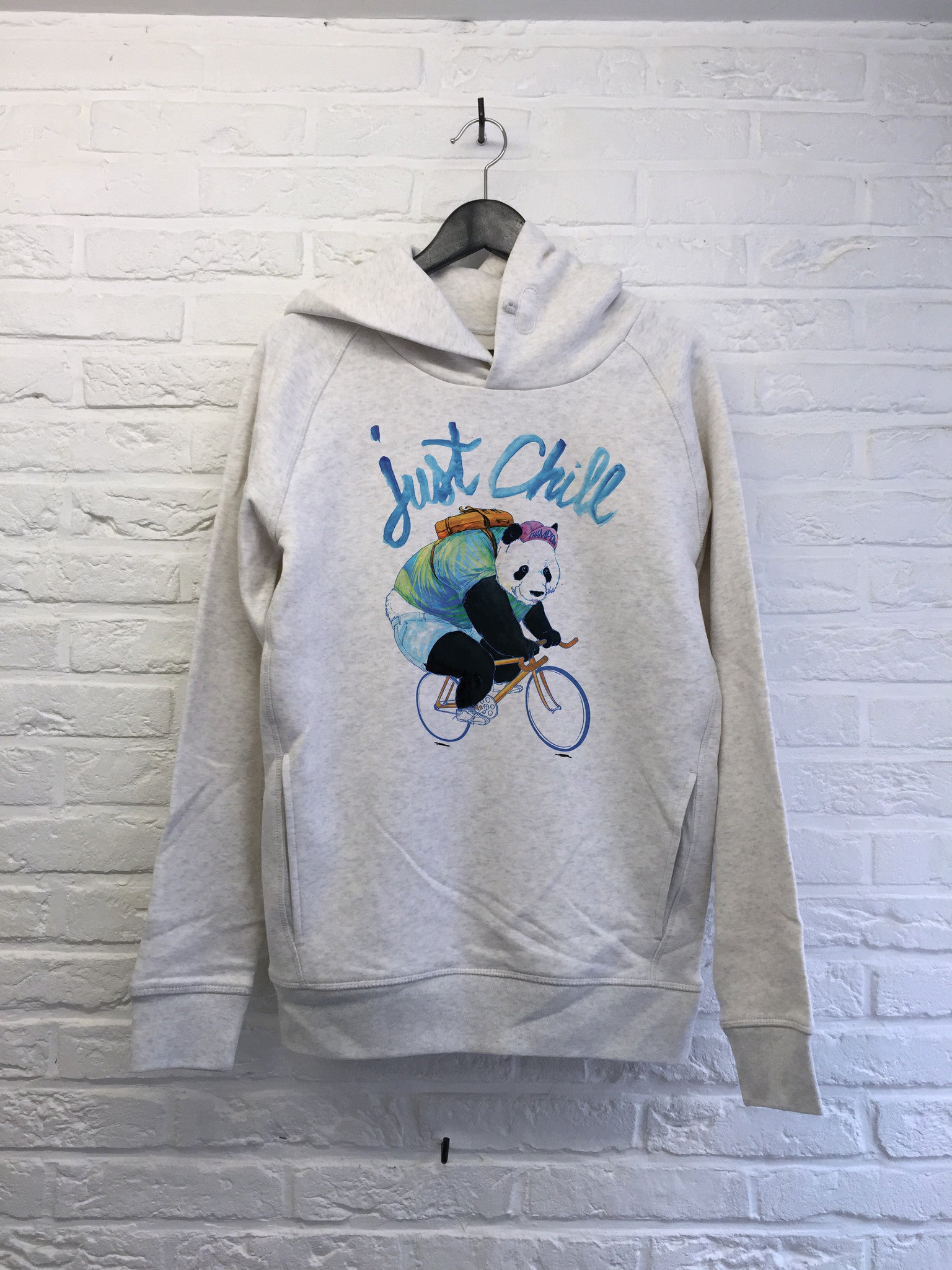 TH Gallery - Panda just Chill - Hoodie Deluxe-Sweat shirts-Atelier Amelot
