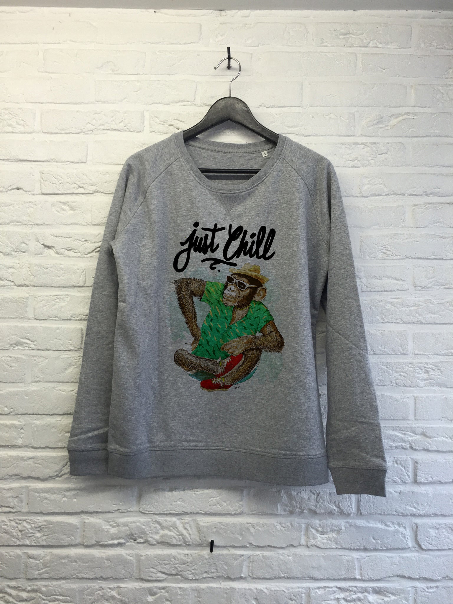 TH Gallery - Singe just chill - Sweat - Femme-Sweat shirts-Atelier Amelot