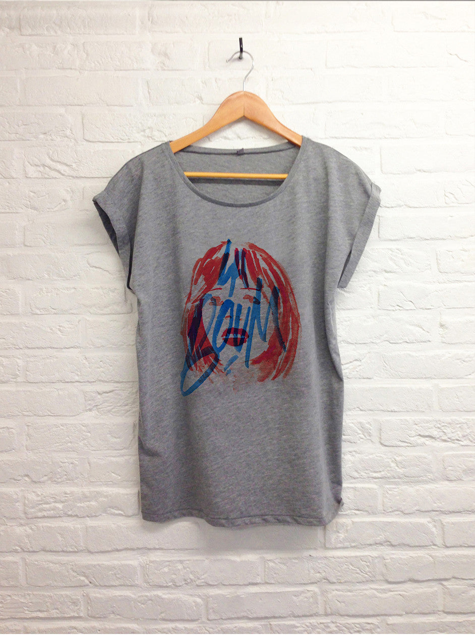 TH Gallery - La boum - Femme gris-T shirt-Atelier Amelot