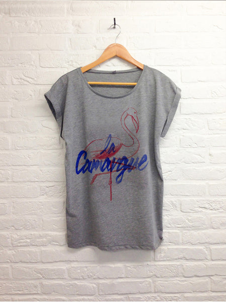 TH Gallery - La camargue - Femme gris-T shirt-Atelier Amelot