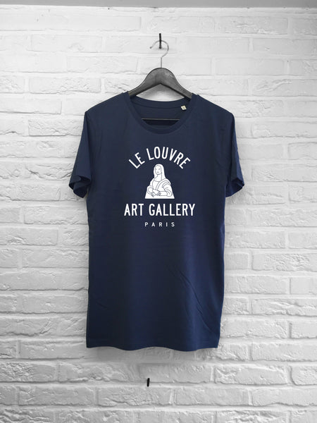 Le Louvre - Navy-T shirt-Atelier Amelot