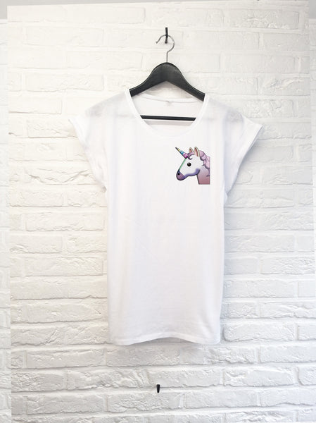 Licorne emoji - Femme-T shirt-Atelier Amelot