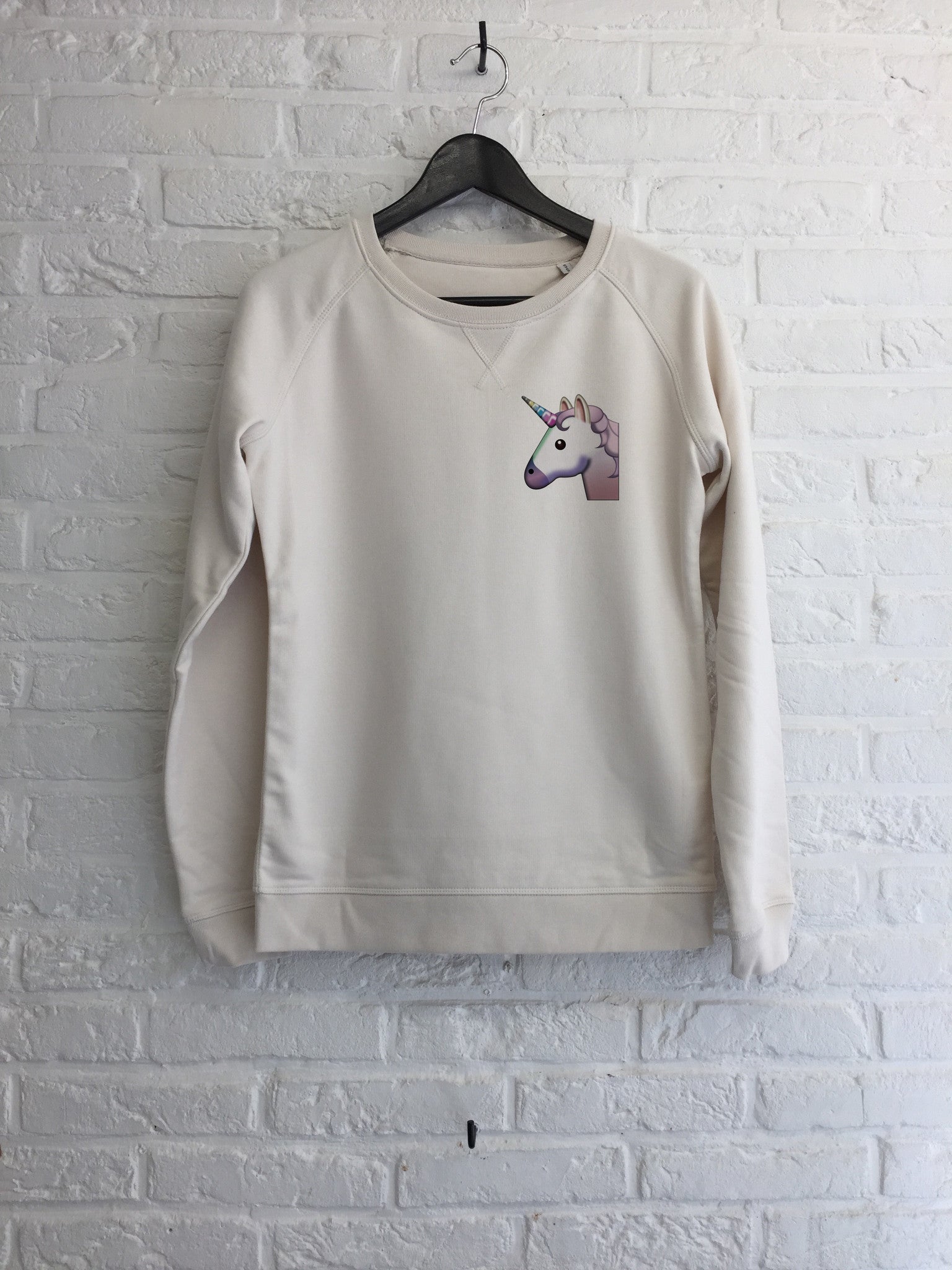 Licorne Emoji - Sweat - Femme-Sweat shirts-Atelier Amelot