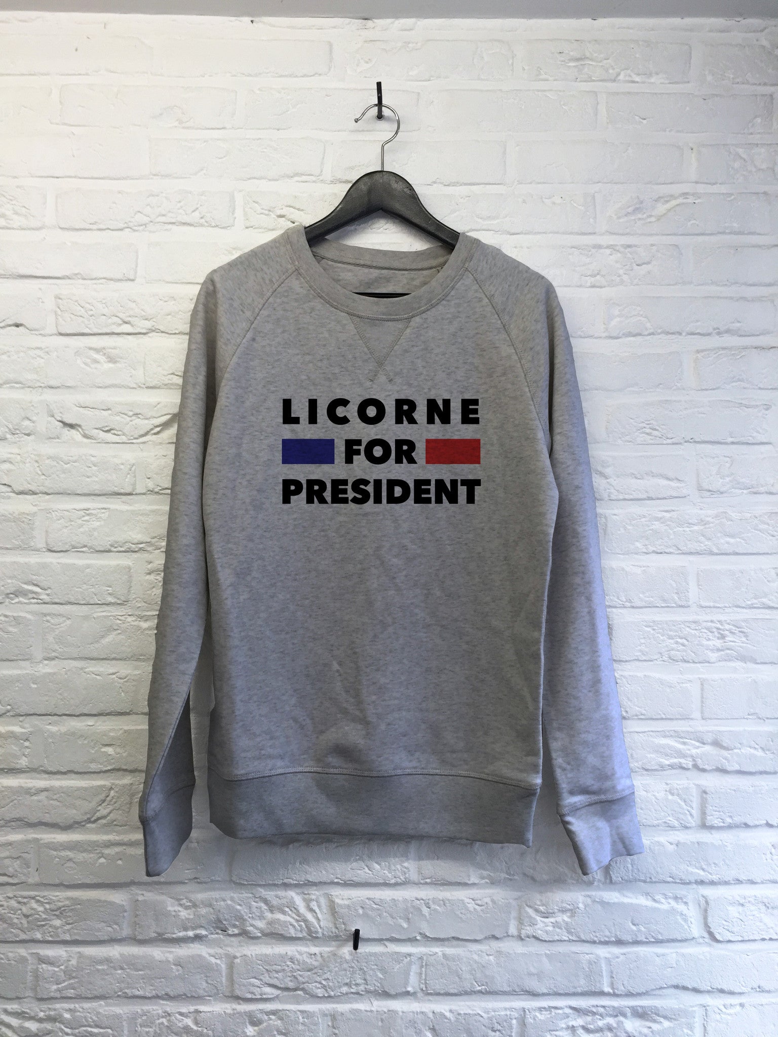 Licorne for President - Sweat Deluxe-Sweat shirts-Atelier Amelot