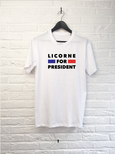 Licorne for president-T shirt-Atelier Amelot