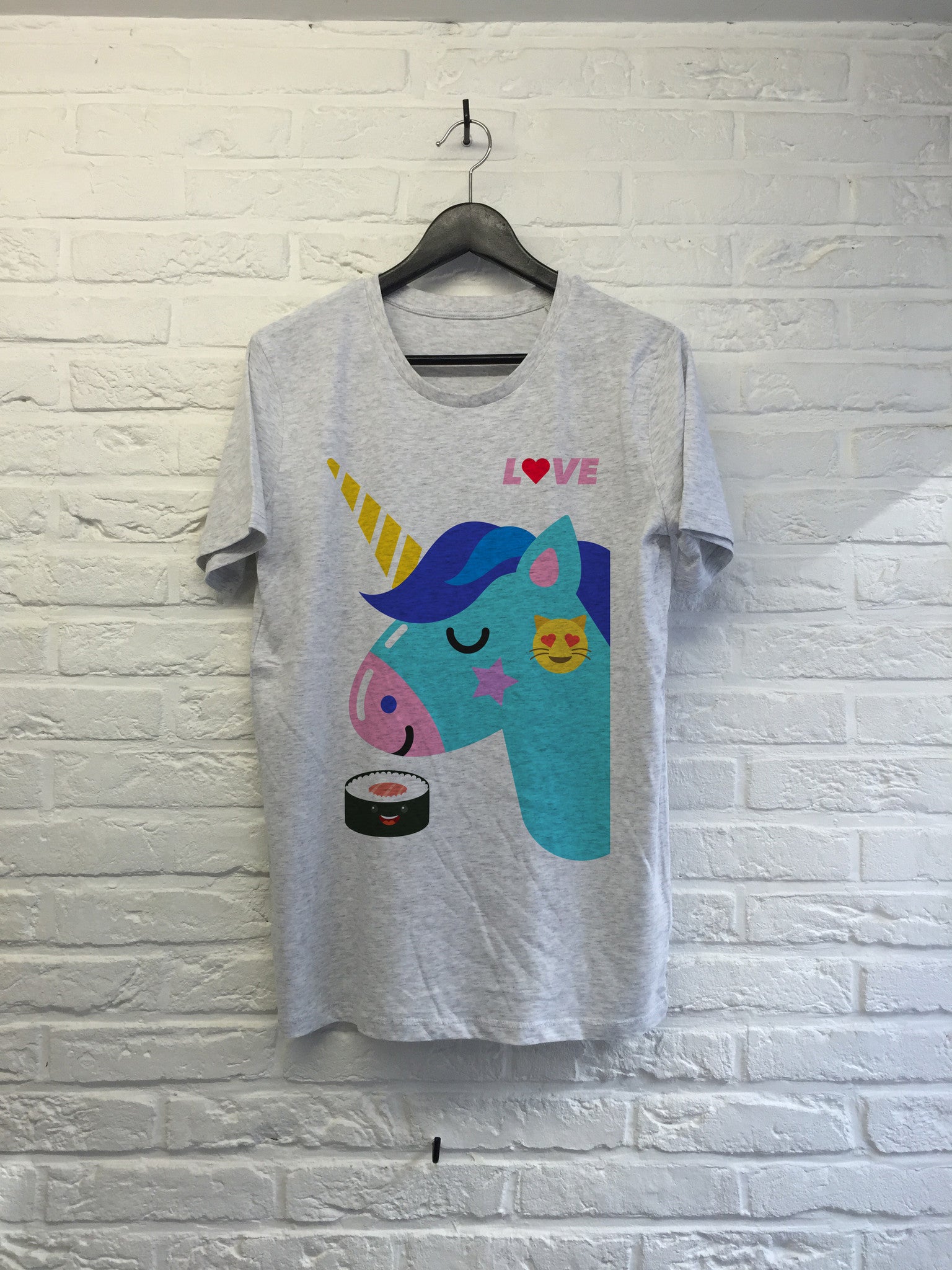 Love Licorne Sushi-T shirt-Atelier Amelot