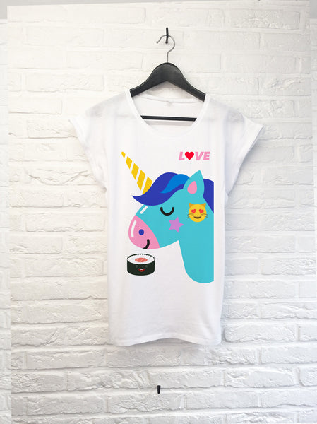 Love Licorne Sushi - Femme-T shirt-Atelier Amelot