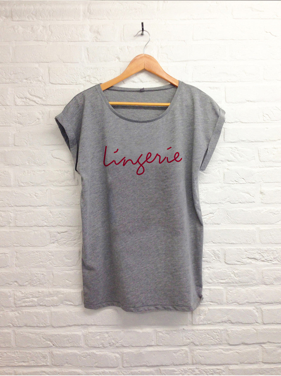 Lingerie - Femme Gris-T shirt-Atelier Amelot