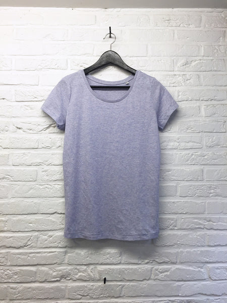 T-shirt Femme Gris-T shirt-Atelier Amelot