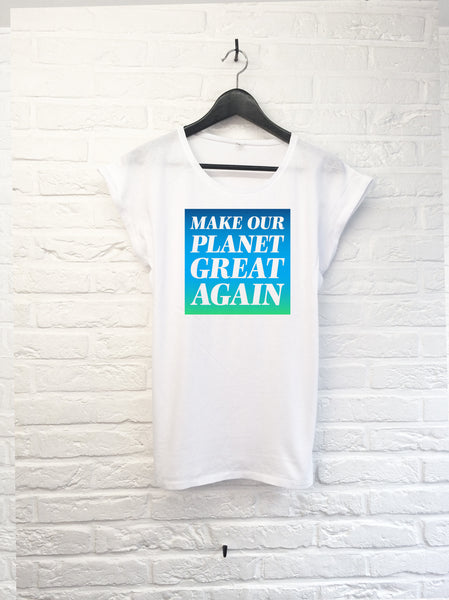 Make our planet great again - Femme-T shirt-Atelier Amelot