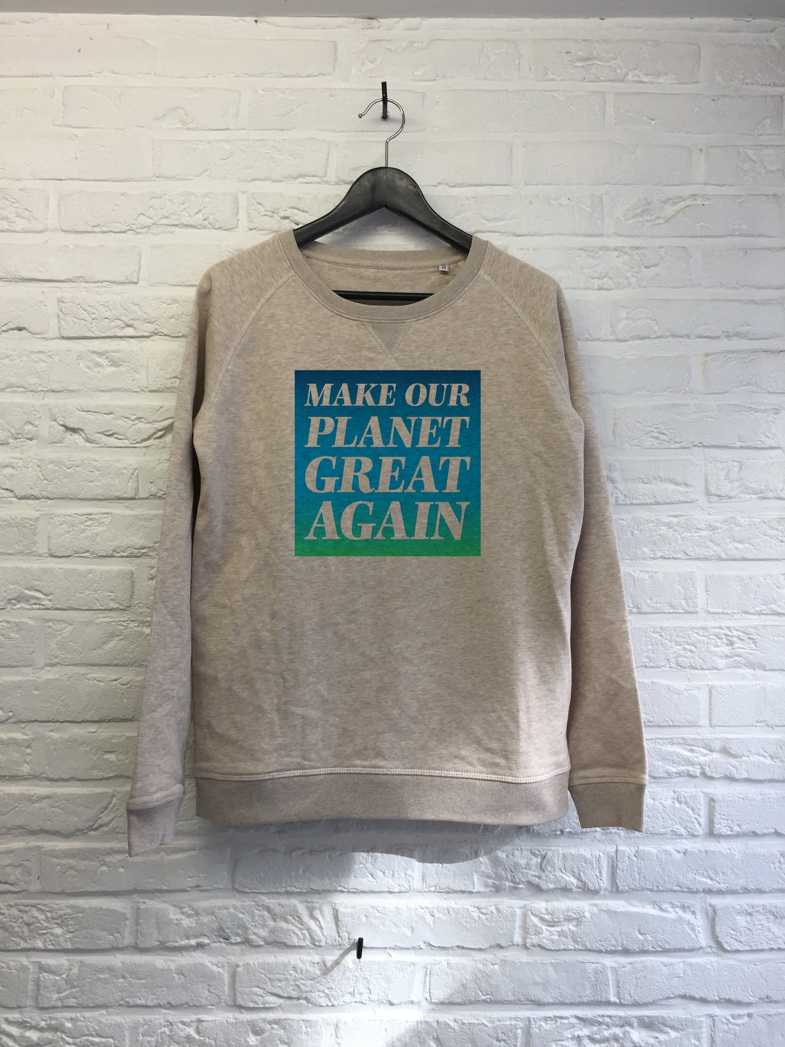 Make our planet great again - Sweat - Femme-Sweat shirts-Atelier Amelot