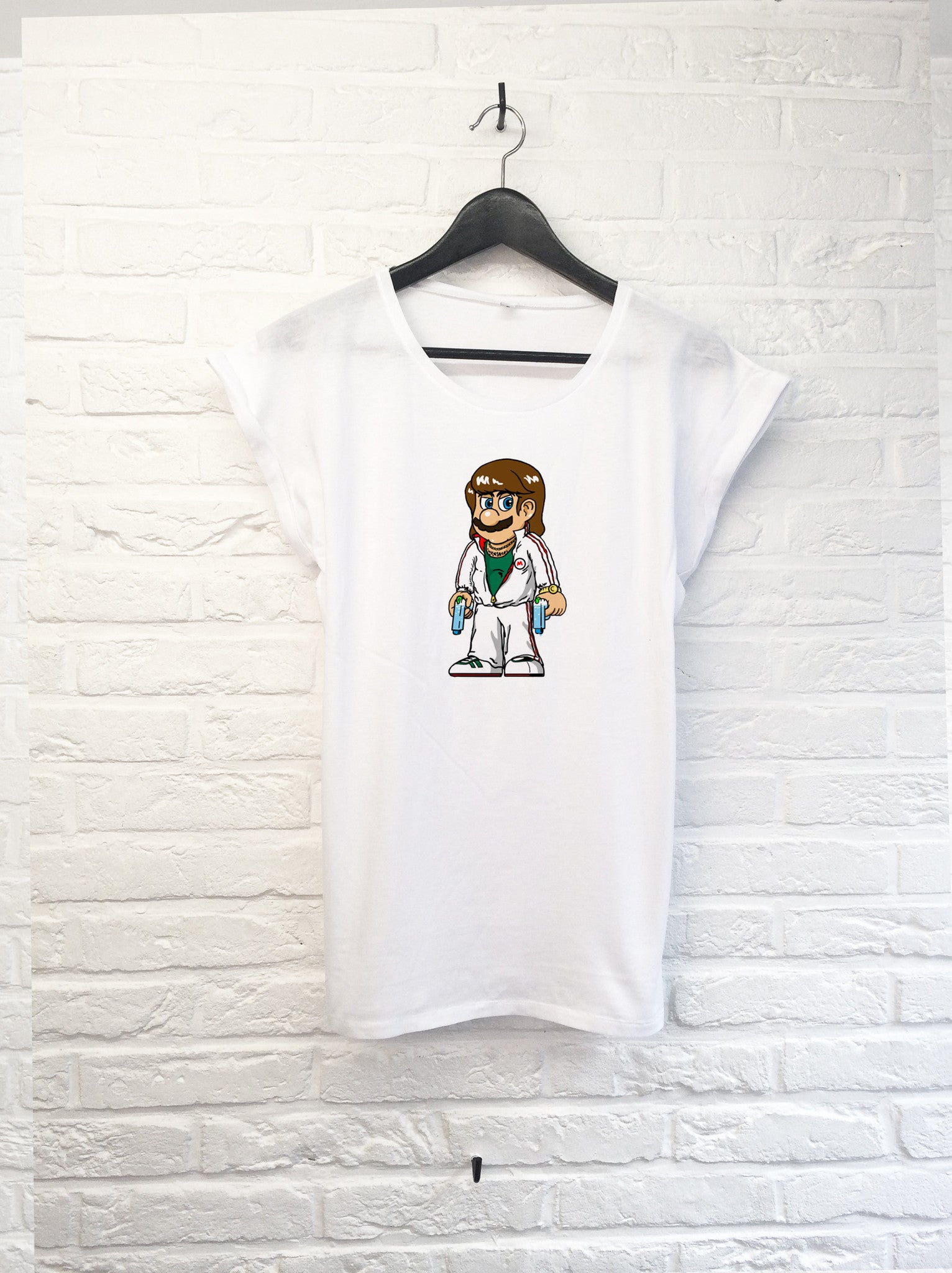 TH Gallery - Mario Bad Mafia - Femme-T shirt-Atelier Amelot