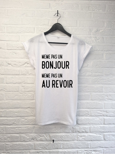 Même pas un bonjour - Femme-T shirt-Atelier Amelot