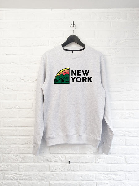 New york rainbow - Sweat-Sweat shirts-Atelier Amelot