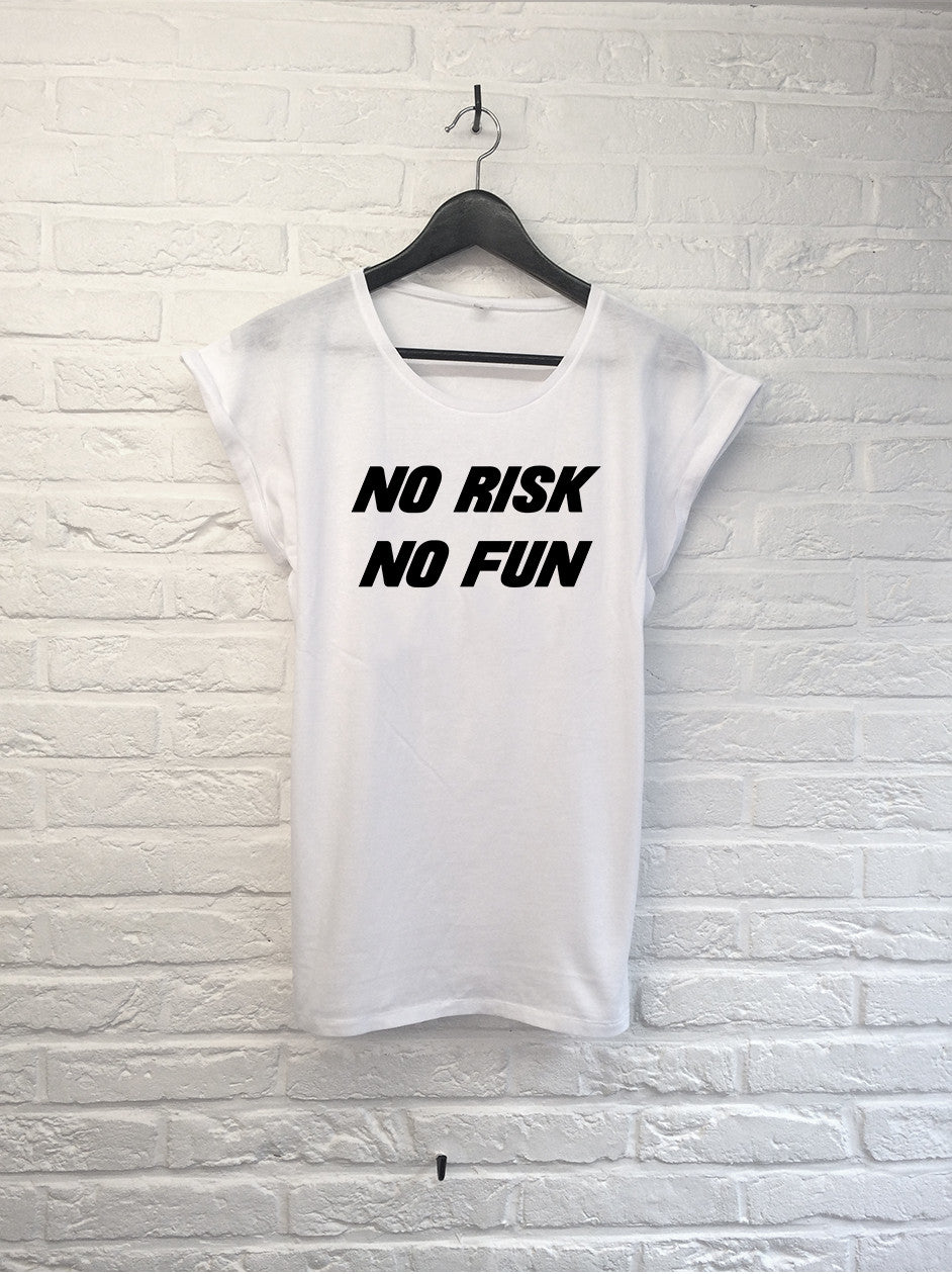 No risk no fun - Femme-T shirt-Atelier Amelot