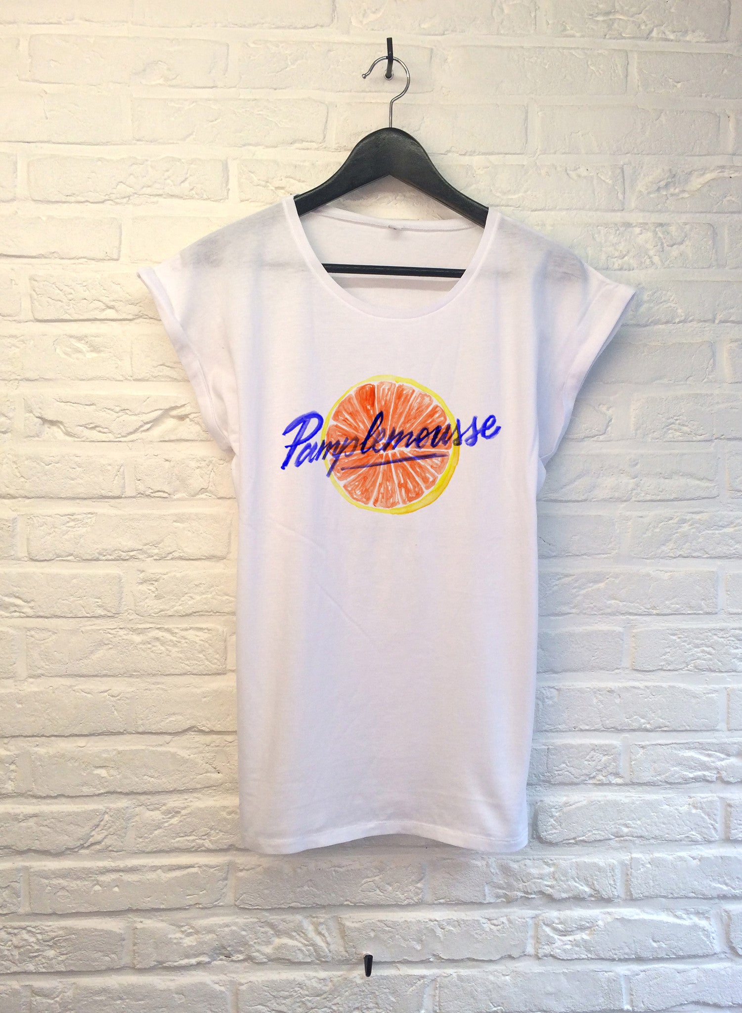 TH Gallery - Pamplemousse - Femme-T shirt-Atelier Amelot