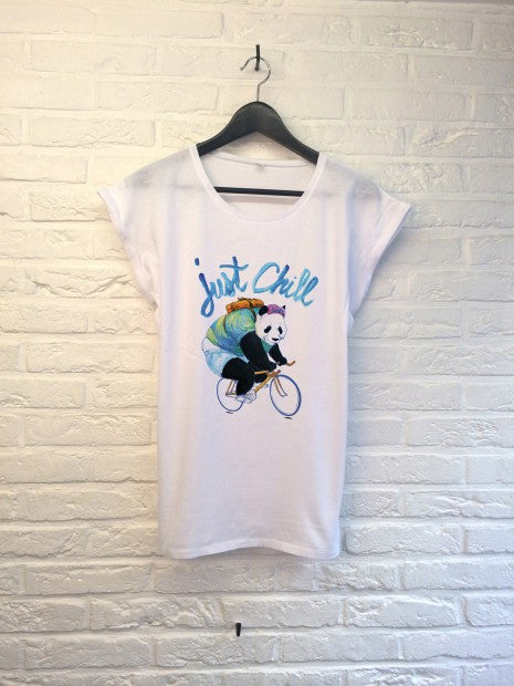 TH Gallery - Panda Just Chill - Femme-T shirt-Atelier Amelot