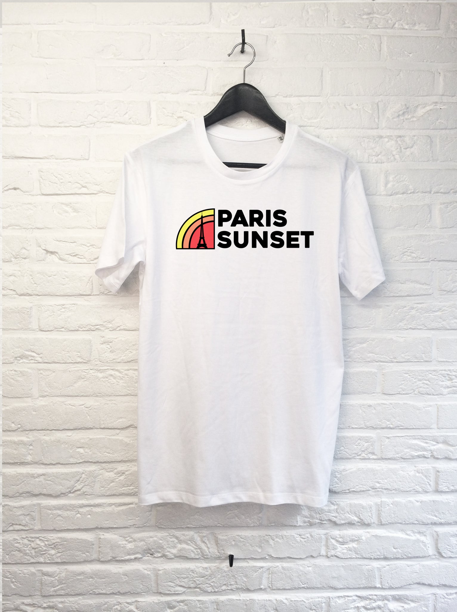 Paris sunset-T shirt-Atelier Amelot