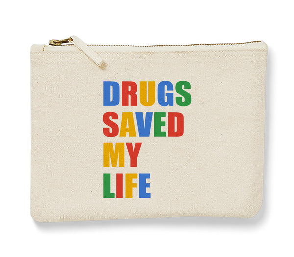 Drugs saved my life - Pochette-Pochette-Atelier Amelot