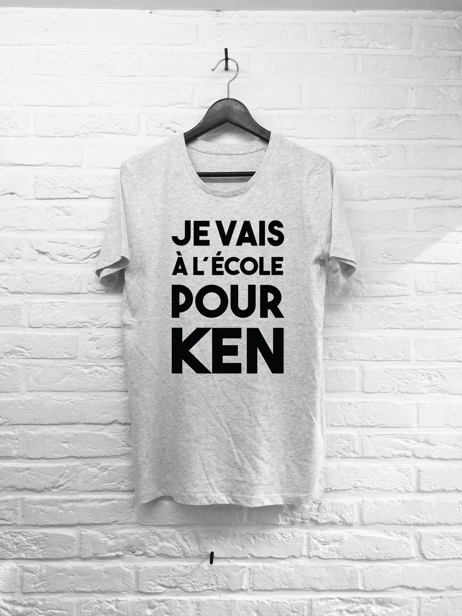 Je vais à l'école pour ken-T shirt-Atelier Amelot