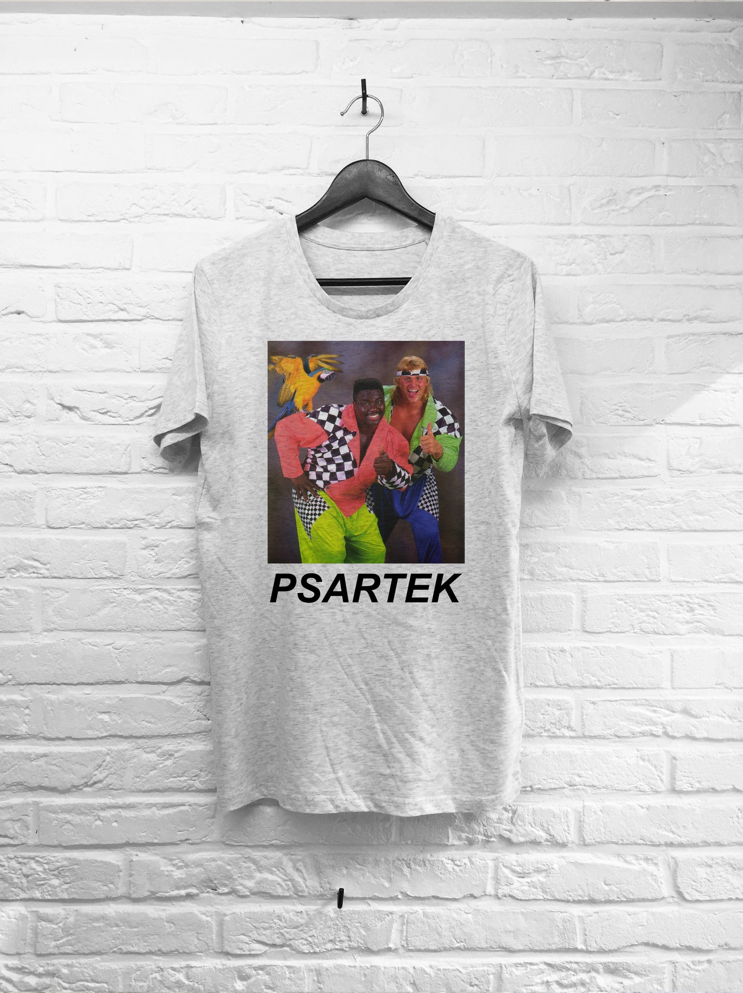 Psartek Damier-T shirt-Atelier Amelot