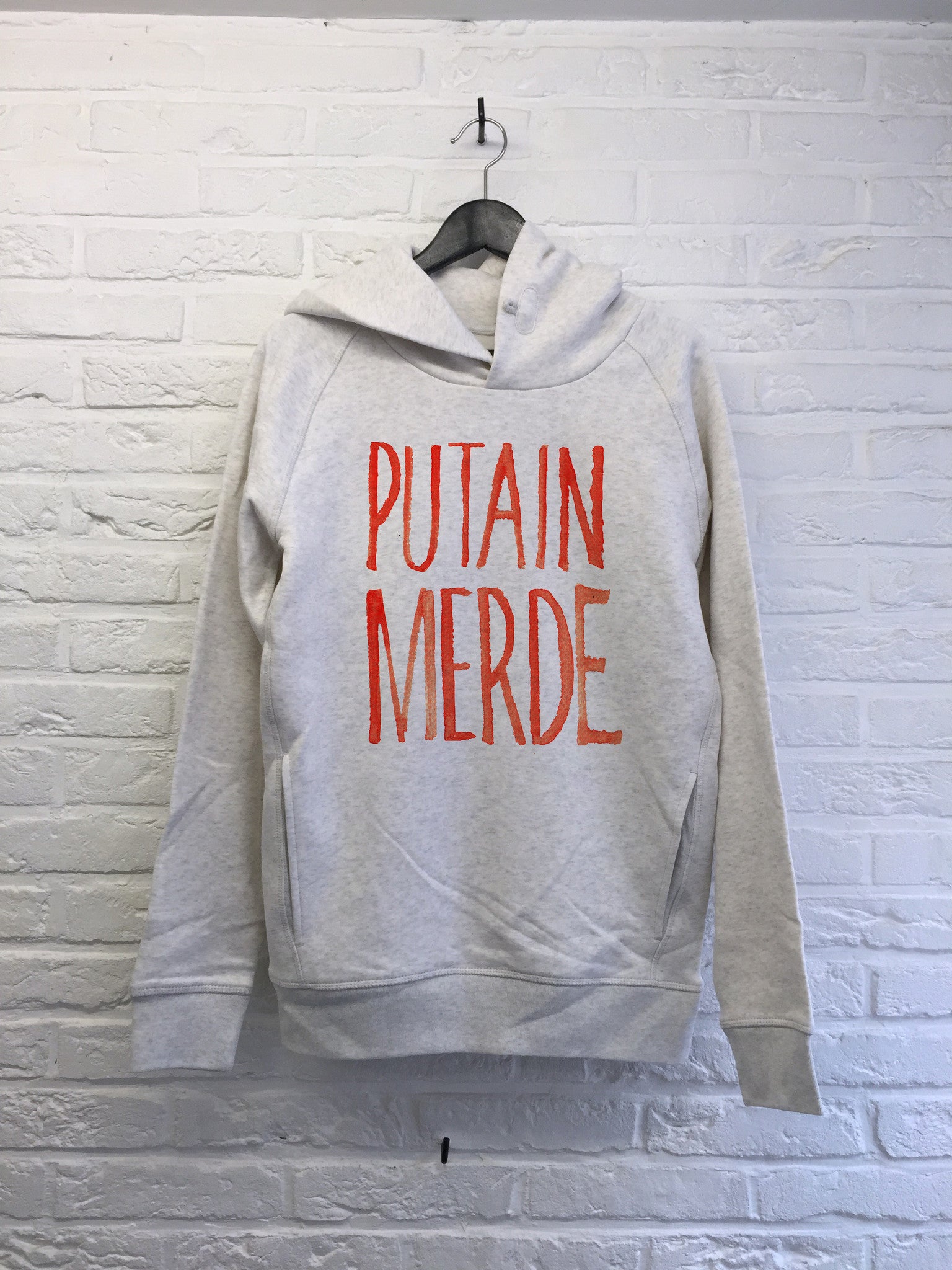 TH Gallery - Putain Merde - Hoodie Deluxe-Sweat shirts-Atelier Amelot