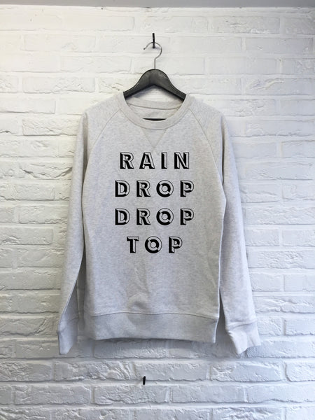 Rain drop drop top - Sweat Deluxe-Sweat shirts-Atelier Amelot