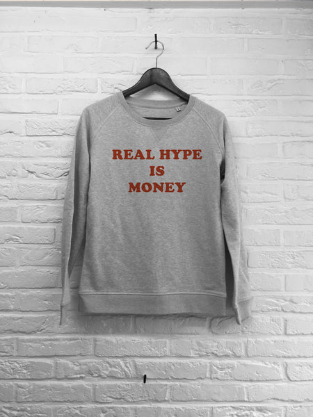Real hype is money - Sweat - Femme-Sweat shirts-Atelier Amelot