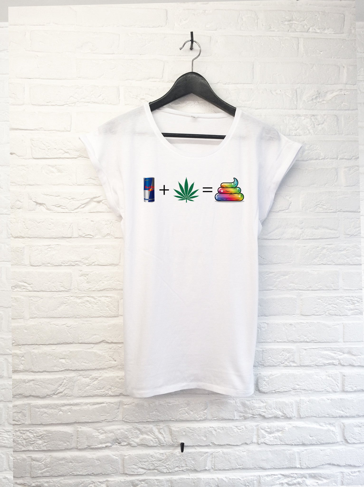 Redbull Weed Caca - Femme-T shirt-Atelier Amelot