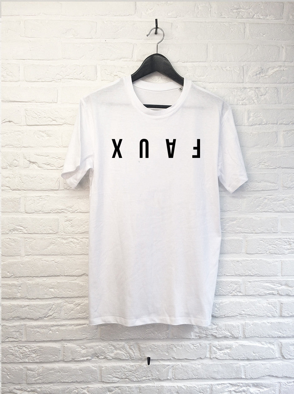 FAUX Reverse-T shirt-Atelier Amelot