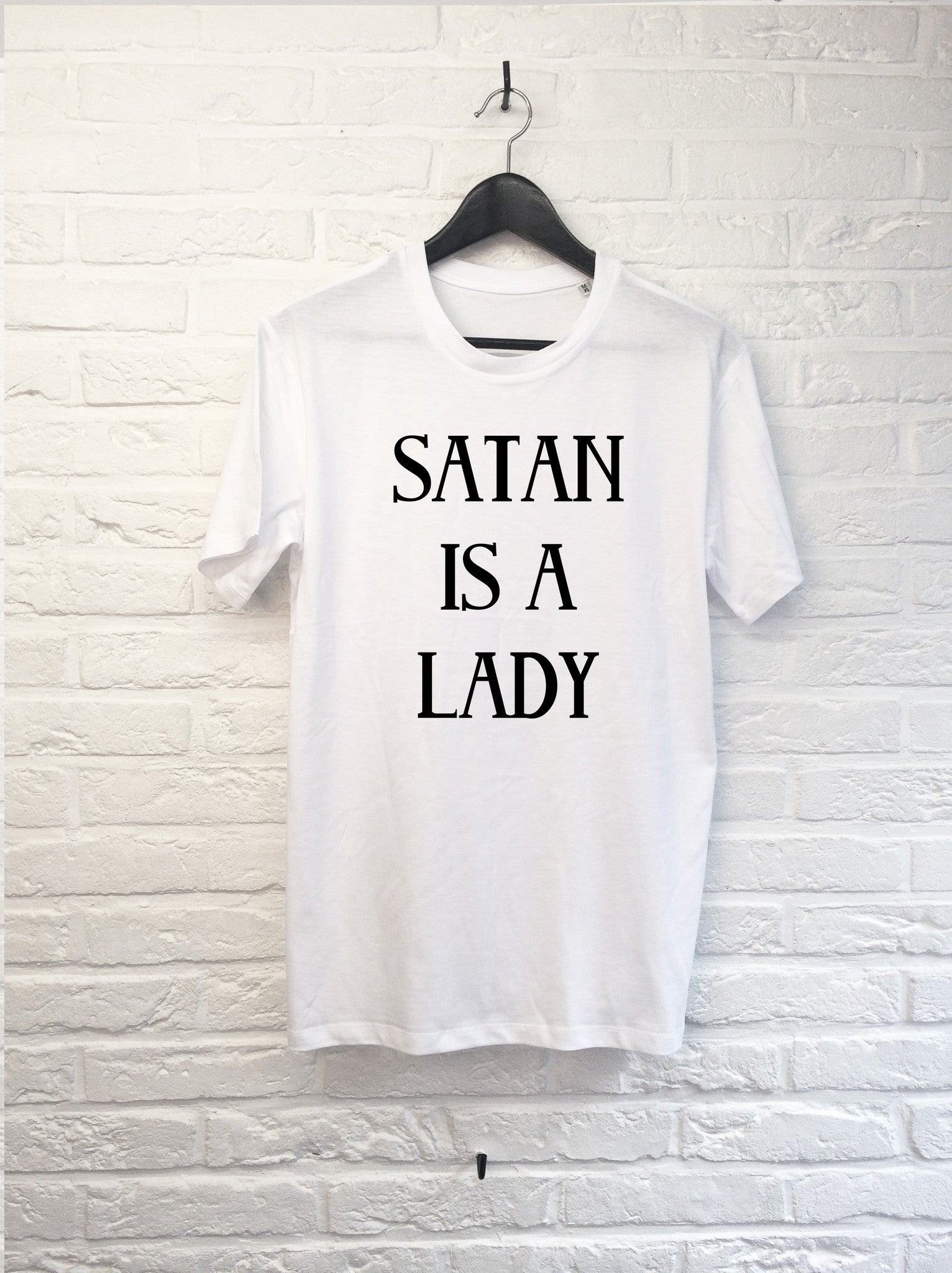 Satan is a Lady-T shirt-Atelier Amelot