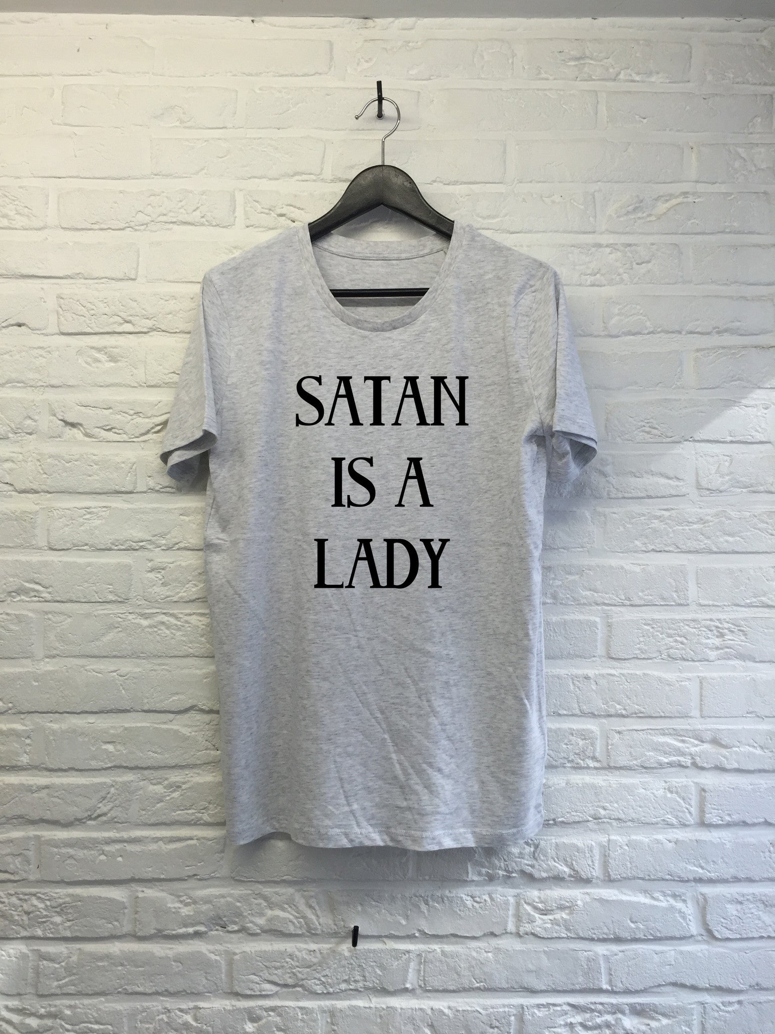 Satan is a Lady-T shirt-Atelier Amelot