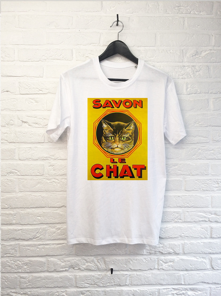 Savon Le Chat-T shirt-Atelier Amelot
