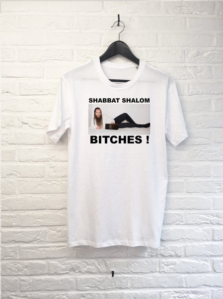 Shabbat Shalom Bitches-T shirt-Atelier Amelot