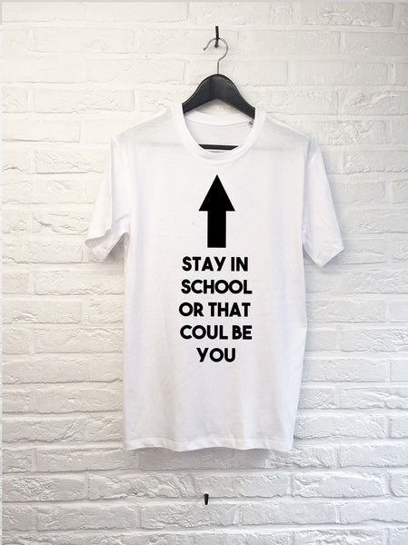 Stay in school-T shirt-Atelier Amelot