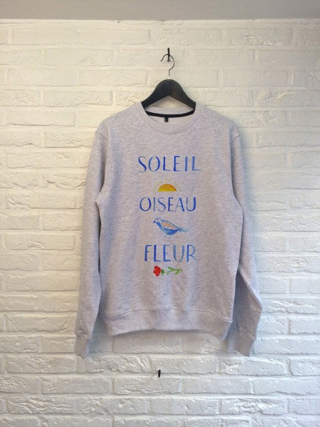 TH Gallery - Soleil Oiseau Fleur - Sweat-Sweat shirts-Atelier Amelot