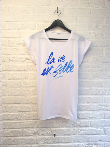 TH Gallery - La vie est Belle - Femme-T shirt-Atelier Amelot
