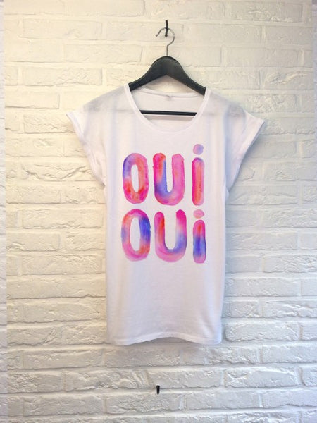 TH Gallery - Oui Oui (rose) - Femme-T shirt-Atelier Amelot