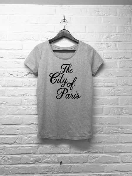 The City of Paris - Femme - Gris-T shirt-Atelier Amelot